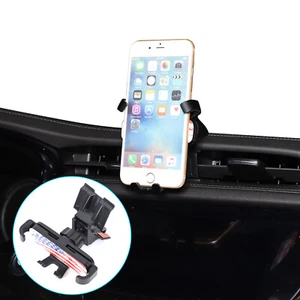 Center Dashboard Phone Stand Cell Mobile Bracket For Cadillac XT5 XT6 2016-2023 - Foto 1 di 12