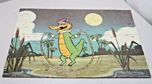 1979 Hanna Barbera Wally Gator Puzzle 100 Pieces Milton Bradley Complete - Picture 1 of 3