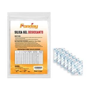 1 Gram 1000 Packets Food Grade Silica Gel Desiccants Packs Moisture Absorbers... - Picture 1 of 8