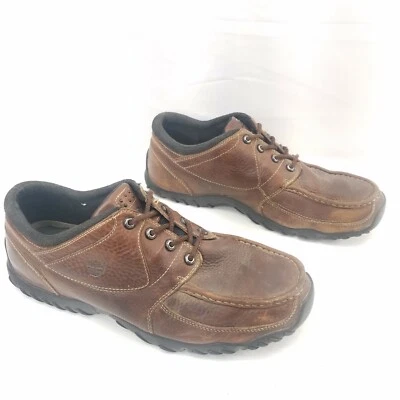 Timberland Mount Shasta Zapatos Cuero Marrón Oxfords Mocasines 88098 Para Hombres Talla 10.5 Foto 1 de 4