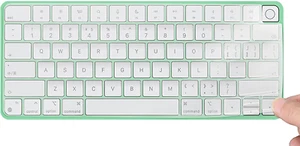 Keyboard Cover Skin for 2021 Apple iMac 24 inch Magic Keyboard with Touch ID, 24 - Picture 1 of 12