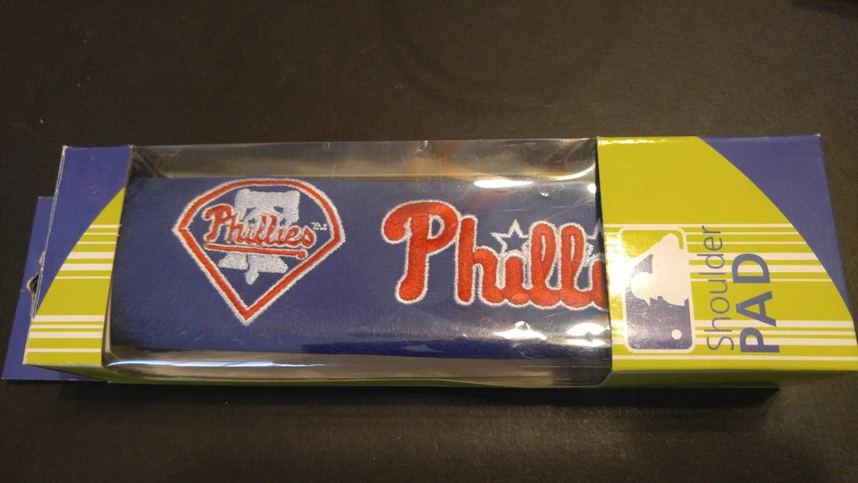 New MLB Philadelphia Phillies Backpack Seatbelt Shoulder Pad - Image 1 of 1