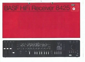 BASF Bedienungsanleitung für HiFi Receiver 8425 deutsch  Copy - Picture 1 of 1