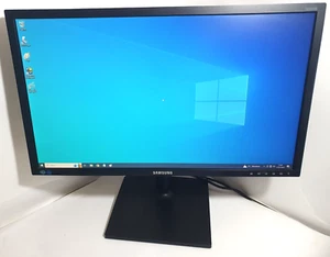 Samsung s24E450 monitor 24" Vga HDMI lcd LED full HD per pc computer nero usb - Photo 1/12