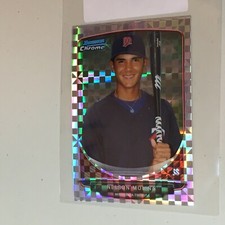 F53815  2013 Bowman Chrome Mini X-fractors #281 Nelson Molina /100 Twins