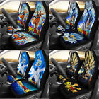 Dragon Ball Super Car Seat Cover 2PCS Truck Seat Cushion Protector Universal NEW