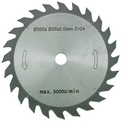 CROSSFER HM BRENNHOLZ-SÄGEBLATT 300mmx30mm 24Z Hartmetall KREISSÄGEBLATT NEUWARE