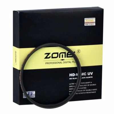 ZOMEI Ultra HD Slim Optical Glass MCUV Filter 40.5-82mm for Canon Nikon Pentax - Image 1 of 4