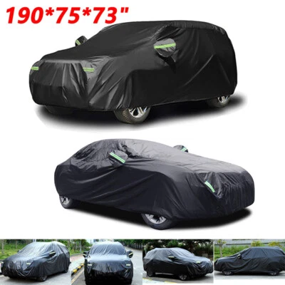 Cubierta Completa de Coche Impermeable Sol UV Nieve Polvo Resistente a la Lluvia Protección para Coche EE. UU. Foto 1 de 4