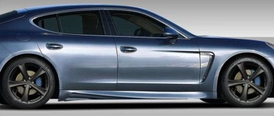 For 2010-2015 Panamera Eros Version 3 Side Skirts Rocker Panels - 2 Piece - Imagem 1 de 4