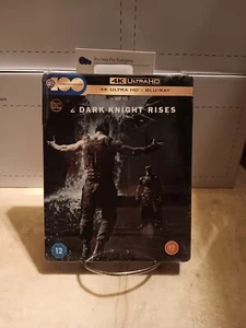 The Dark Knight Rises 4K SteelBook Blu-ray Zavvi Exclusive [2012](UK) No Dents - Picture 1 of 8