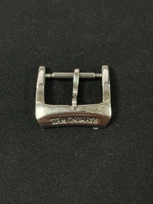 Ladies Genuine Raymond Weil Stainless Steel Watch Band Buckle 12mm - Image 1 of 4