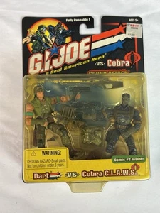 Hasbro GI Joe vs Cobra C.L.A.W.S 2002, Heavy Duty 2 Pack Nuovo Sigillato MOC Riverniciato - Foto 1 di 7