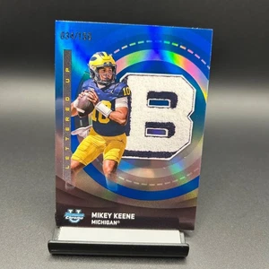 2025 Bowman Chrome U #LU-5 Mikey Keene Lettered Up Blue /150 Michigan Wolverines - Picture 1 of 2