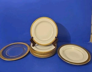 6er Set Theodore Haviland Limoges America Teller "Danville" + 2 Extra Teile - Bild 1 von 7