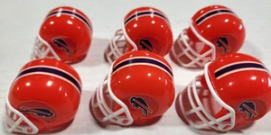 NFL Buffalo Bills Helmets (Set of 6 - Throwback) - Picture 1 of 4