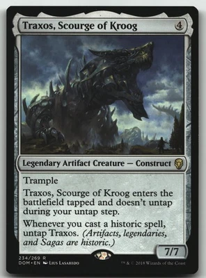 Traxos, Scourge of Kroog R Dominaria 234 LP - Image 1 of 2