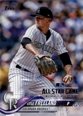 2018 Topps All Star Game Silver #586 Kyle Freeland - BB - Image 1 of 2