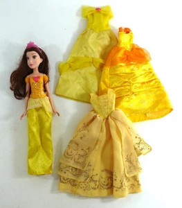 Disney Princess BELLE Royal Shimmer Doll Beauty and The Beast with extra dresses - Picture 1 of 14
