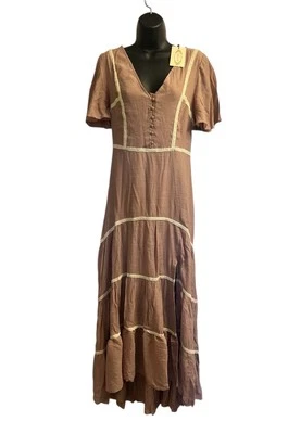 Mia Joy Joyfolie Brinn Dress Dusty Orchid XXS NWT - Image 1 of 4