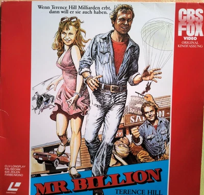 Laserdisc/Bildplatte Mr. Billion mit Terence Hill - Deutsch 89 Min. - Bild 1 von 3