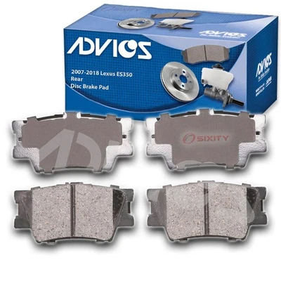 Juego de pastillas de freno de disco trasero ADVICS para Lexus ES350 2007-2018 - neumático de freno yk Foto 1 de 4