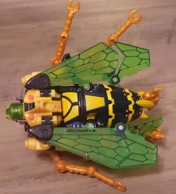 Vintage 1999 Beast Wars Transformers: Deluxe Waspinator incomplete - Image 1 of 2
