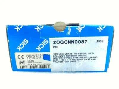 SICK WS/WE45-P250 PHOTOELECTRIC SENSOR  - Image 1 of 4
