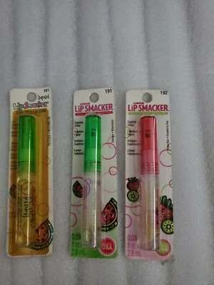 Lip Smacker Liquid Lip Glosses- 3 Colors- #935 #191. All Are New Sealed - Image 1 of 2