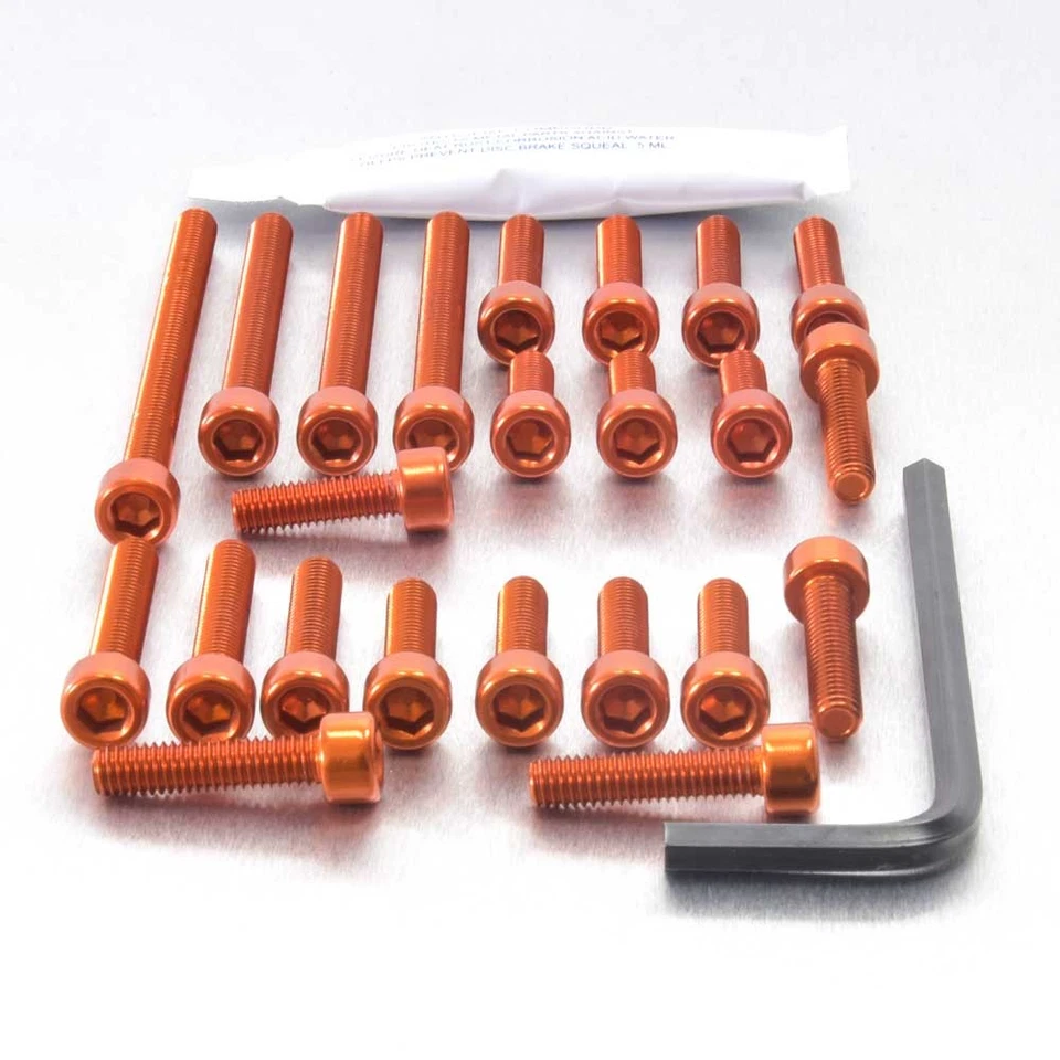 Honda XR650 R 00+ Orange Engine Screw Kit - Image 1 of 1