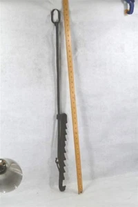  antique ratchet sawtooth trammel pot hook fireplace cooking iron 17th/18th c  - Picture 1 of 11