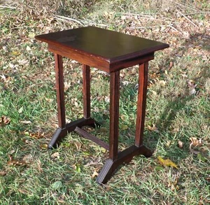 Antiguo soporte de mesa de entrada ocasional victoriano Eastlake - Imagen 1 de 11