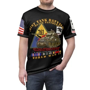 Impresión total - 761o batallón de tanques - Segunda Guerra Mundial - Panteras negras - Imagen 1 de 9