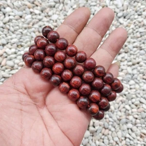 Increíble pulsera Kayu Laka 20 cuentas 10 mm Dalbergia Parviflora Kayu Menang - Imagen 1 de 9
