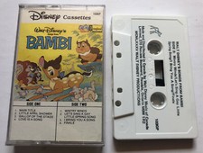 Walt Disney's Songs From Bambi Cassette Tape Rare Canadian Import
