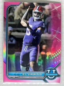 2022 BOWMAN UNIVERSITY PINK #89 DJ UIAGALELEI - Picture 1 of 1