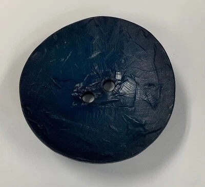 Dill Buttons Large Green Washable Plastic Button - 60mm / 2 1/4" - Image 1 of 3