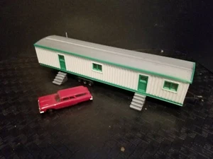 HO Scale 3d Printed "Office Trailer on Wheels OR Skirt" - Picture 1 of 6