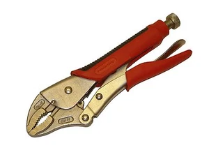Olympia Tools PowerGrip Curved Jaw Locking Pliers Mole Grips 5" 125mm 11205 - Picture 1 of 1