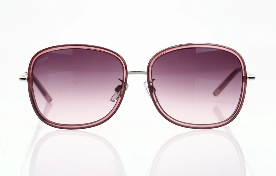 Gafas de sol rectangulares TOD'S rosa 'TO47' 140655 para mujer Foto 1 de 4
