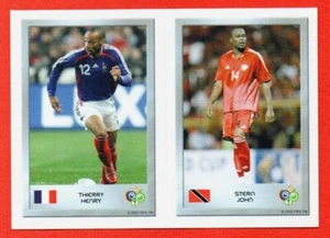"PANINI WC ALEMANIA 2006 ""edición de bolsillo""." - Ministicker n.o 118 THIERRY HENRY (FRANCIA) - Imagen 1 de 2