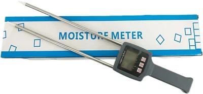 Digital Hay Moisture Meter For Forage Grass Alfalfa Leymus Chinensis with 0-80% - Image 1 of 4
