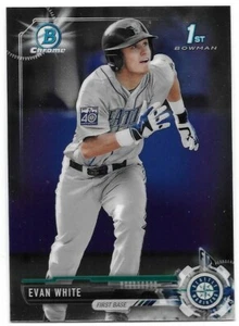 Evan White RC Rookie Sports Cards Seattle Mariners University of Kentucky - Picture 1 of 7
