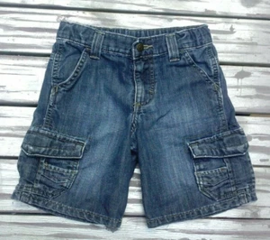 Dark Jean Shorts, Adjustable waist 100% cotton Size 5 WRG - Picture 1 of 5