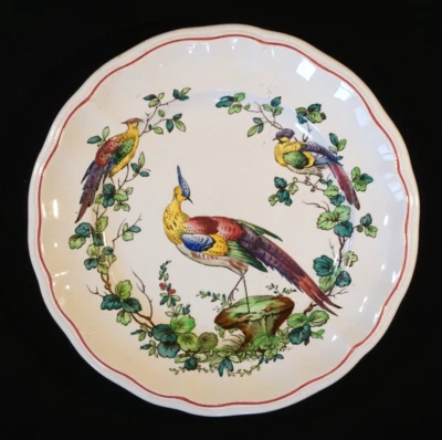 Stunning Spode Chelsea Bird Bread Plate - Image 1 of 3