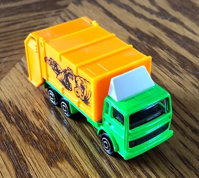 Majorette (France) 1/100th “Hungry Hippo” R.E.L. Refuse (Garbage/Waste) Truck - Image 1 of 4