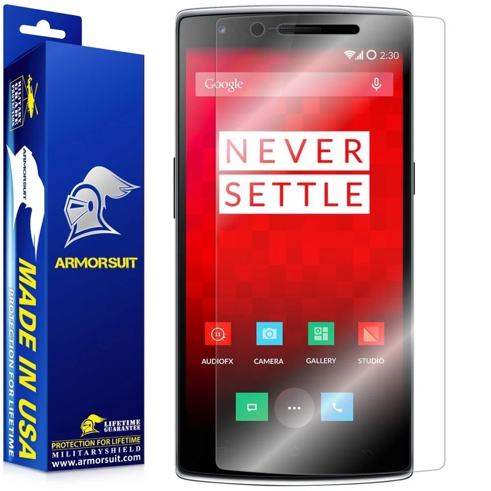 [2 Pack] ArmorSuit MilitaryShield OnePlus One HD Clear Screen Protector - Image 1 of 4