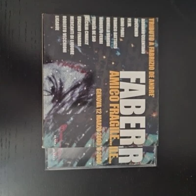TRIBUTO A FABRIZIO DE ANDRÉ- FABER AMICO FRAGILE 2 CD - ARTISTI VARI - Immagine 1 di 4