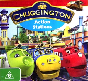 Chuggington DVD Action Stations (DVD, 2008) - FAST SAME / NEXT DAY FREE POST - Picture 1 of 4
