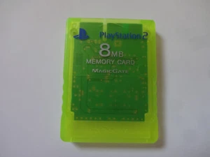 Sony Playstation 2 Memory Card Official 8MB "LEMON YELLOW" PS2 SCPH-10020 Japan - Picture 1 of 7